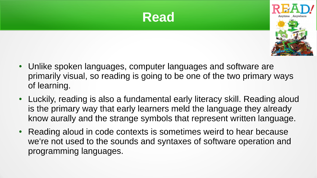 Read - Visual Computer Languages Read - Visual Computer Languages
